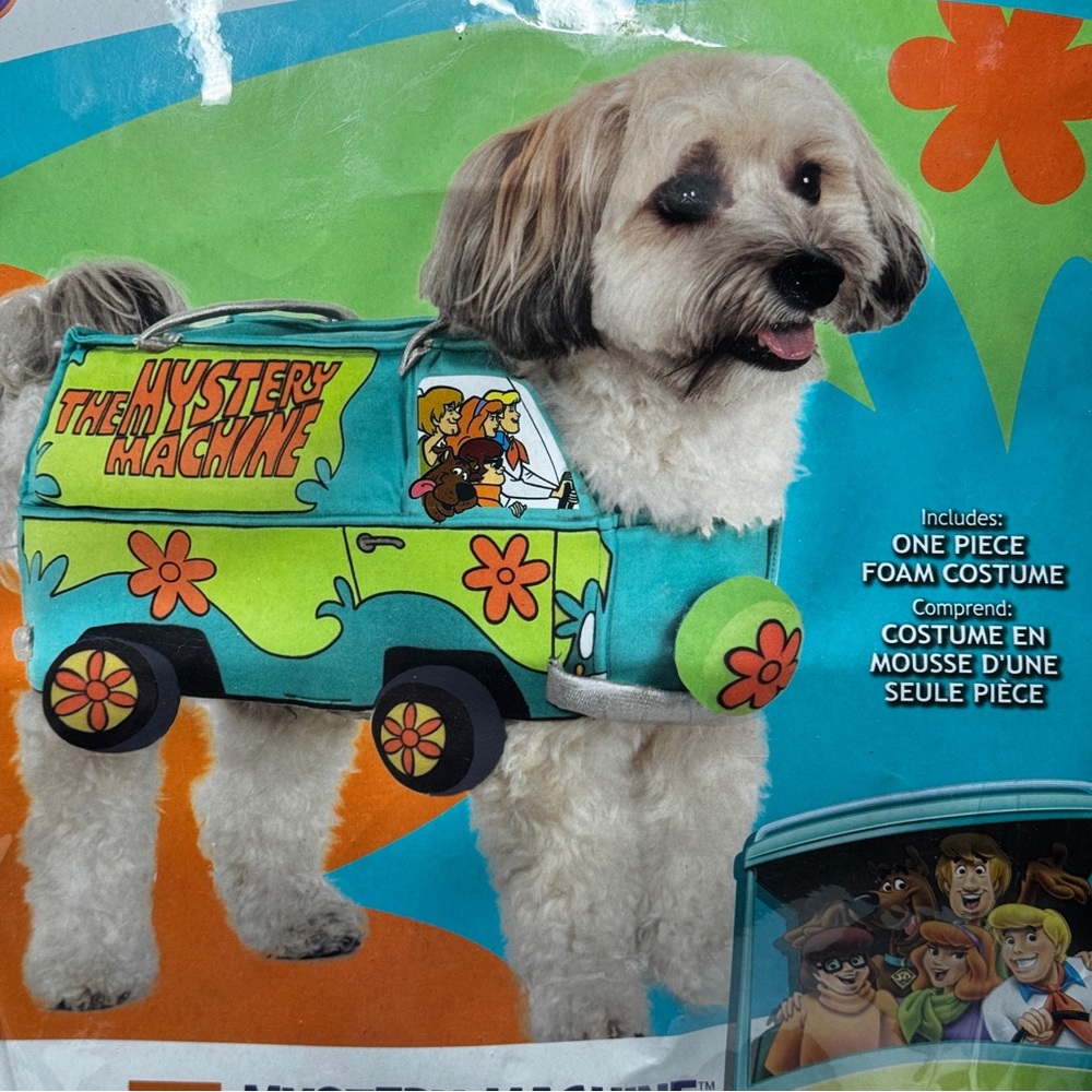 Scooby-Doo Mystery Machine Dog Costume XL